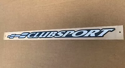 Hsv Vt Series 1 ' Clubsport ' R8 Lh Door Lettering Decal Badge Genuine Hsv New • $65