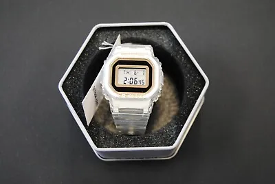 New Casio G-shock Gmds5600sg-7 Skeleton Gold Semi Transparent Watch G155 • $77