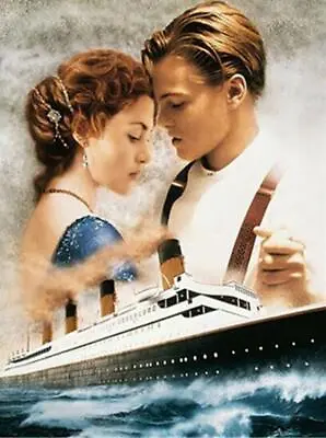 $30.02 • Buy Lovers Titanic Full Drill 5D Diamond Painting Art Handmade Decor DIY 