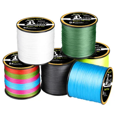 300-1000M Super Strong PE Lines Braided Sea Fishing Line 4/8 Strands 12-100LB • $17.99