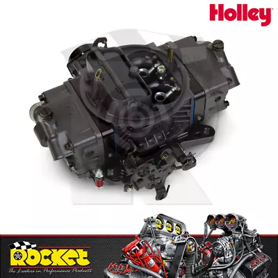 Holley 750CFM Ultra Double Pumper HARD CORE GREY Carburettor - HO0-76750HB • $1933.19