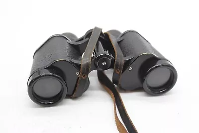 F Vintage Carl Zeiss Jena Silvarem 1228177 6x30 Binoculars & Case • £11.50