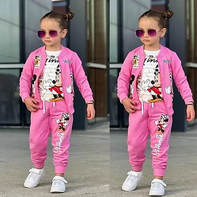 Minnie Mouse Magic: Trendy Kids Girls Wear Clothing Set For Stylish Comfort  • $59.99