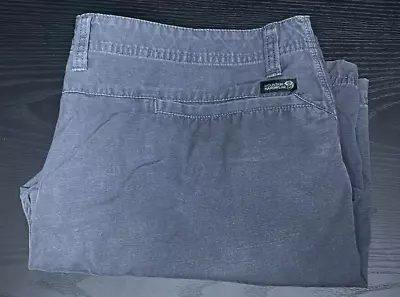 Mountain Hardwear Mens 36/46 Grey Hiking Shorts • $15.55