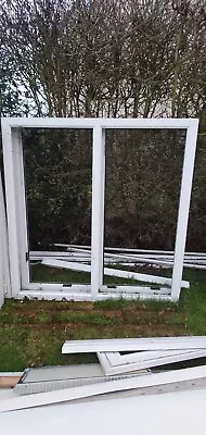 £10 • Buy LARGE Double Glazed White UPVC Window Frame, Glass And Beading