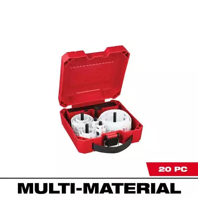 Milwaukee Hole Dozer Bi-Metal Hole Saw Set General Purpose Power Tool (20-Piece) • $151.83