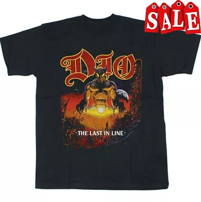 Dio Last In Line Tour Vintage 80s T Shirt Rock Band Concert Tee All Size Te8635 • $12.99