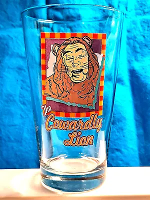 THE WIZARD OF OZ Cowardly Lion MGM Grand Las Vegas Collectible Drinking Glass • $39.99