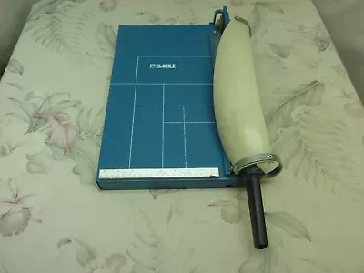 Vintage Dahle Model 1344 Metal / Heavy Duty Guillotine Style Paper Cutter • $49.95