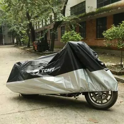 Motorcycle Cover Bike Waterproof Outdoor Rain Dust Sun UV Scooter Protector XL • $15.99