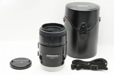 $136.76 • Buy Minolta AF 100mm F2.8 MACRO Lens For Sony Minolta Alpha Mount W/ Case #230305e