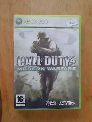 Genuine Xbox 360: Call Of Duty 4: Modern Warfare Genuine UK PAL Boxed Video Game • £0.99