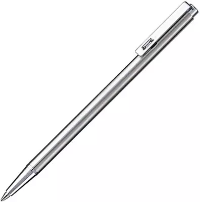 ZEBRA Mini Ballpoint Pen 0.7 Mm Silver Body Black Ink T-3 • $8.53