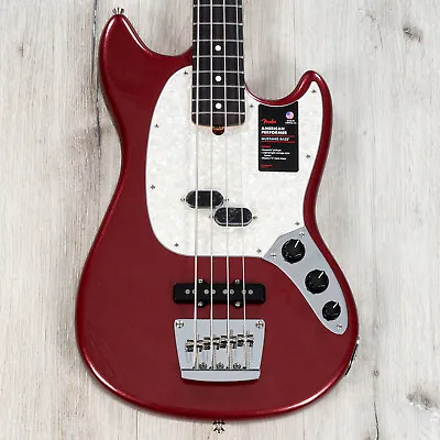 Fender American Performer Mustang Bass Rosewood Fingerboard Aubergine • $1499.99