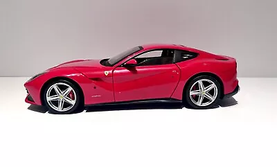 Hot Wheels Elite Ferrari F12 Berlinetta Red 1/18 Scale Diecast Model Car • $199