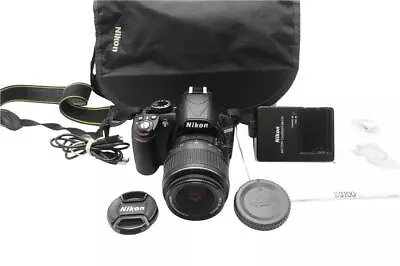 Nikon D3100 DSLR Camera 14.2MP With Nikon 18-55mm Very Good REFURBISHED • £179