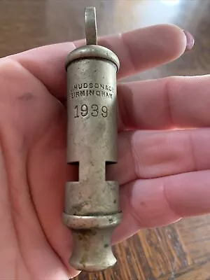 £30 • Buy J. Hudson & Co.  Birmingham Whistle 1939 WW2