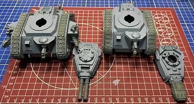 Warhammer 40K Astra Militarum Imperial Guard Leman Russ Tanks (2) • £50
