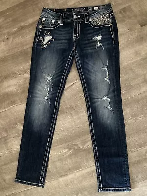 Women’s Miss Me Jeans Signature Skinny 30 X 31 Very Cute • $32