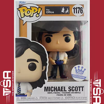 IN HAND⚡ Funko Pop! TV YOUNG MICHAEL SCOTT THE OFFICE #1176 Funko Shop Excl • $38.90