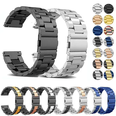 18mm Stainless Steel Metal Watch Band Strap For Omega Speedmaster 38 38mm • $21.99