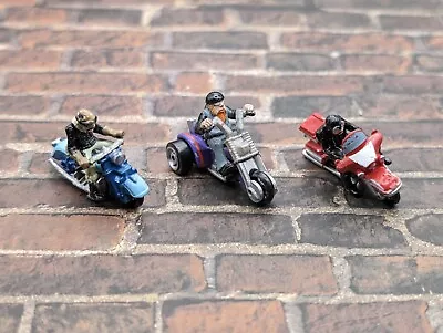 Lot Of 3 Vintage Micro Machines Motorcycles  • $28