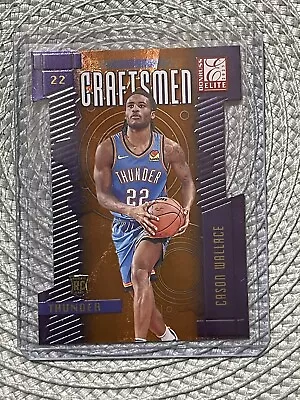 2023-24 Donruss Elite Cason Wallace Rookie Orange Die Cut Craftsmen Thunder BS • $0.99