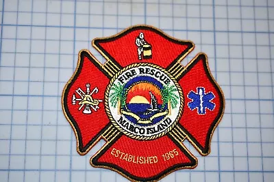 Marco Island Florida Fire Rescue Patch • $3.99