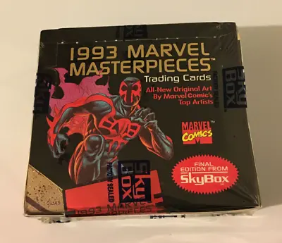 1993 Skybox - Marvel Masterpieces Final Edition Factory Sealed Box - 36 Packs • $195