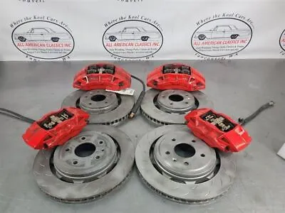 2014-19 C7 Corvette Z51 Complete Brake Calipers And Rotor Set - Front/Rear - OEM • $1199.95