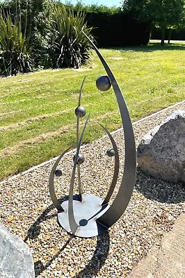 Abstract Metal Garden Sculpture - Family Style 5 Balls • £450