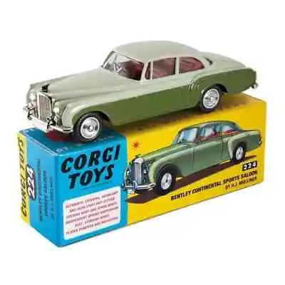 Bentley Continental Sports Saloon. Official Re-issues By Corgi. Mint Condition. • $43.56