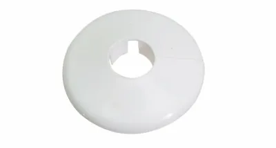 White Radiator Pipe Collars 15mm 22mm 110mm Pack Of 2-10 • £3.99