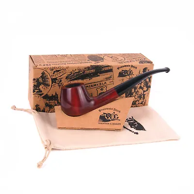 Mr. Brog New Handmade Tobacco Pipe No. 35 Corsar Cherry Pear Wood Fajka • $21