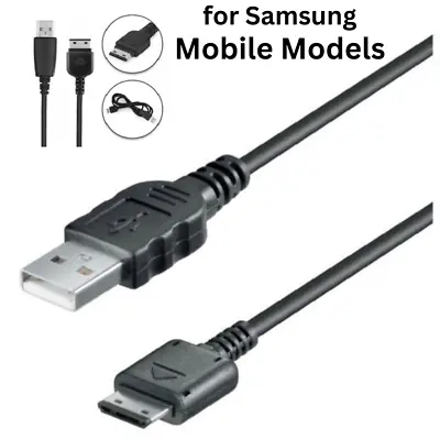 USB Data Charging Cable For Samsung E1120E1130E1150E1170E1180E1190I7110 • £2.99