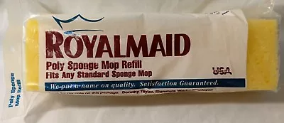 NIP Butterfly Style Mop Sponge Refill ROYALMAID Absorbent Cellulose Made In USA • $10.20