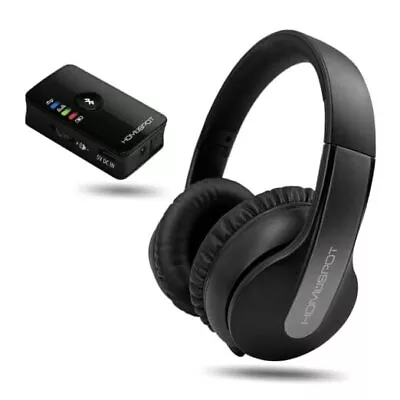  Wireless Over-Ear Headphones Transmitter Set For TV Movie Bluetooth 5.3 AptX  • $88.09