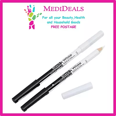 Saffron Black & White Eyeliner Pencil 2 In 1 Soft Kohl Eye Liner - 1 Pencil • £2.19