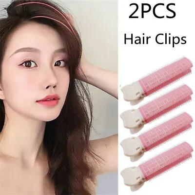2X Volumizing Hair Root Clips Hair Clips Curler Rollers Natural Clamps Rollers  • £3.53