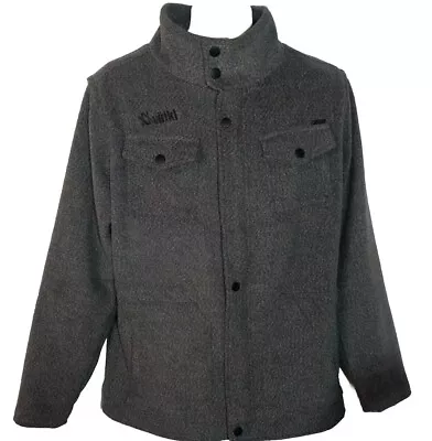 Ezekiel Mens Volkl Woolblend Heather Grey Longsleeve Jacket Size Xlarge • $42