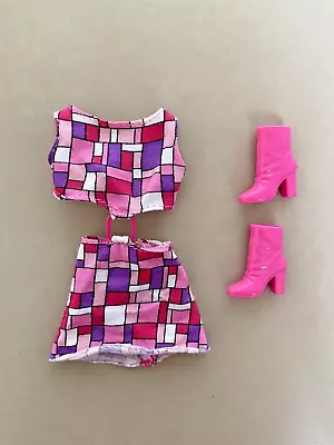 Vintage Barbie 'Hip 2 Be Square' Doll Outfit 2000 (#28313) - Dress Shoes Pink • $15