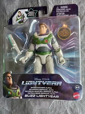 Buzz Lightyear Mattel Disney Pixar Movie Space Ranger Alpha Figure 2022  • $7.49