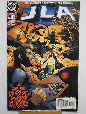 JLA #66 (2002) 1st Appearance Of Manitou Raven Joe Kelly Doug Mahnke DC • $2.75