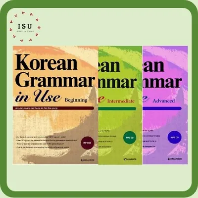 Korean Grammar In Use: Beginning/ Intermediate/Advanced (Download MP3 File) • $59.99