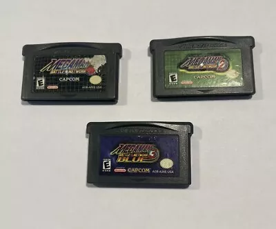 Megaman Battle Network 1 2 And 3 Nintendo Advance GBA Lot • $45