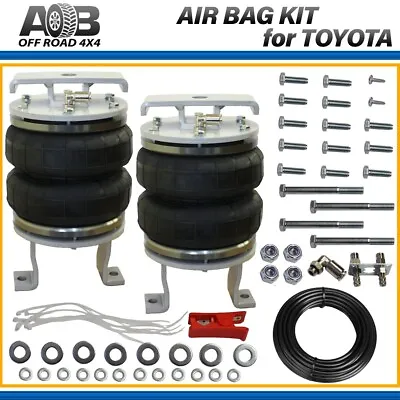 Rear Air Suspension Bag Load Assist Kit For Toyota Hilux 4WD 2005 - 2015 • $525