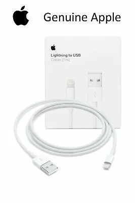 GENUINE Original Apple Fast Charger Lightning Cable For IPhone X 13 12 11 XS 8 7 • $18.49