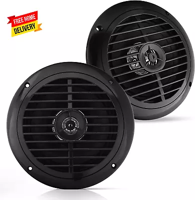 6.5 Inch Dual Marine Speakers - 2 Way Waterproof And Weather Resistant Outdoor A • $22.25