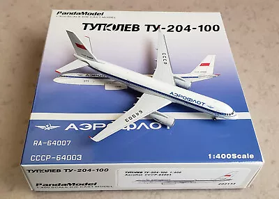 Panda Models Tupolev Tu-204 Aeroflot CCCP-64003 In 1:400 • $89.99