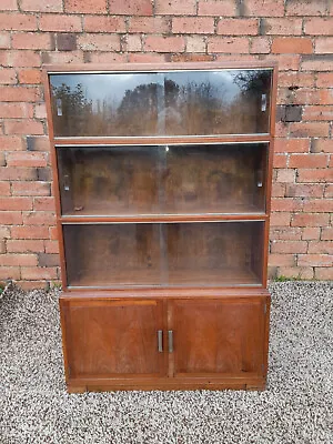 Minty Vintage Sectional Stacking Teak Bookcase Mid Century  • £125